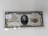 $20 National Note Freeport IL F