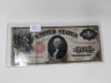$1 1917 Legal Tender Rust Marks FR 38 F