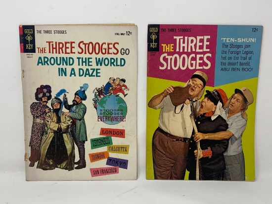 The Three Stooges Comic Books By K.K Publications