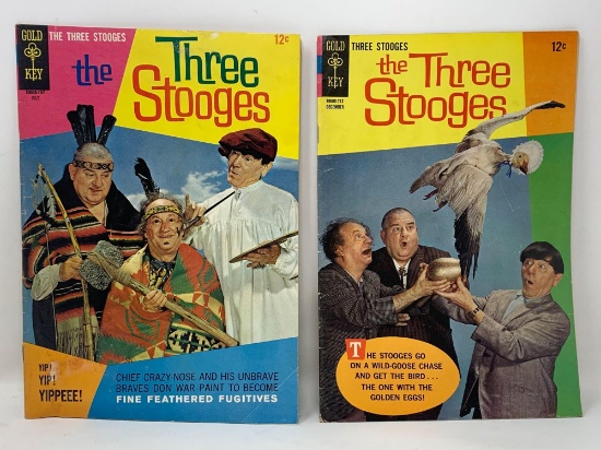 The Three Stooges Comic Books By K.K Publications