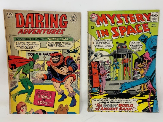 Daring Adventures and Mystery In Space, Silver Age Comic Books