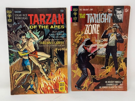 Tarzan of the Apes and The Twilight Zone Comic Books