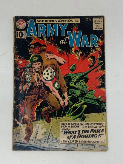 Our Amy At War, No. 111, Oct. 1961 Comic Book