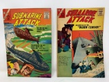 Submarine Attack Comic Books by Charlton Comics