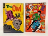 Silver Age Comic Books, Scooter and The Owl