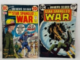 DC Star Spangled War Stories Comic Books, 1972 and 1973