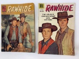 RAWHIDE by Dell Publishing Comic Books, 1959 and 1961