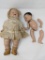 Two Compositiion Dolls