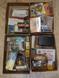 Large Lot of N Scale Accessories- Houses, People
