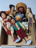Various Ethnic Dolls