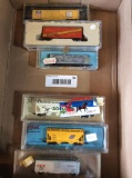 6 Freight Cars, Various Maker- Used