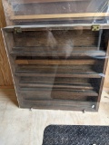 2 Wood Display Cases- Good Condition