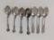 7 Sterling Spoons, 2 sets