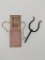 Needlework Tool Carrier and Iron Lucet Braiding Tool for Making Cords