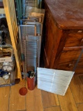Parts for Weaving Loom Including Knitting Needles in Tin