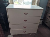 White 4-Drawer Dresser