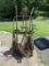 Lawn & Garden Tools with Metal Wheeled Acetylene Cart