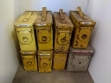 8 Metal Ammunition Boxes