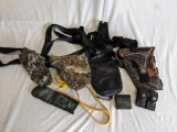 Web Belting with Camouflage Holsters, Other Cases