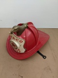 Texaco Fire Chief Plastic Toy Hat with Gold Eagle