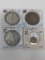 Philippines 1944 10-Cent, 1903S, 07S, 08S, One Peso Silver