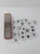 Assorted Foreign Coins (73 Pcs.), Also 20 Pcs. Foreign Silver