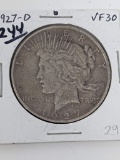 Peace Dollar 1927D VF