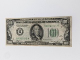 1934A $100 Star Note F