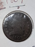 Half Cent 1809 G