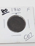 Half Cent 1810 VG