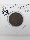Half Cent 1825 G