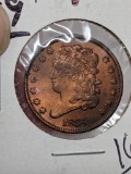 Half Cent 1834 Cleaned VF
