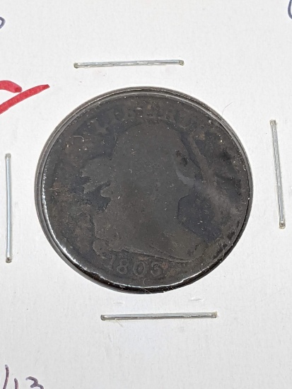 Half Cent 1803 G