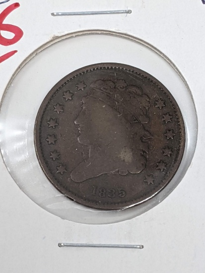 Half Cent 1835 G