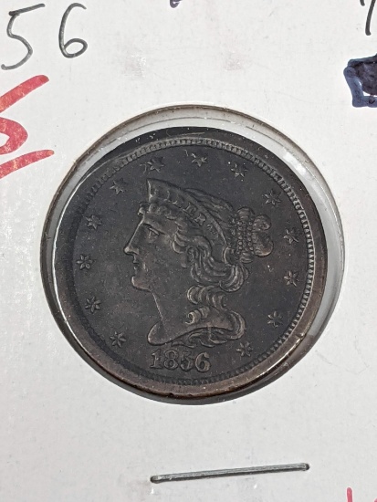 Half Cent 1856 AU
