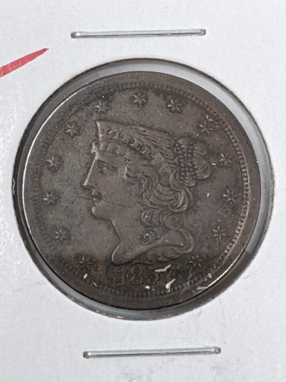 Half Cent 1857 XF
