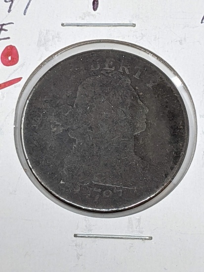 Large Cent 1797 Poor