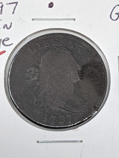 Large Cent 1797 Granular VF