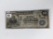 $10 1902 National Note Terre Haute IN Missing Corner G