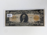 $20 1922 Gold Note FR 1187 G