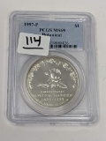 $1 Botanical 1997 PCGS MS 69