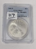 $1 2002 Olympics Salt Lake City UT PCGS MS 69