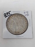 Morgan Dollar 1878 7TF XF-AU