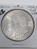 Morgan Dollar 1880-CC BU