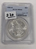 Morgan Dollar 1883-O PCGS 64
