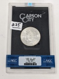 Morgan Dollar 1884-CC GSA NGC 64