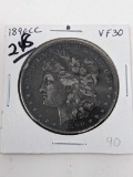 Morgan Dollar 1890-CC VF