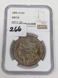 Morgan Dollar 1895-O NGC AU 53