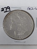 Morgan Dollar 1902-S F