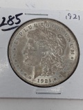 Morgan Dollar 1921 AU